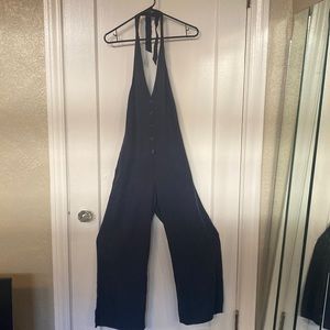 Sexy, classy sophisticated, navy blue jumpsuit